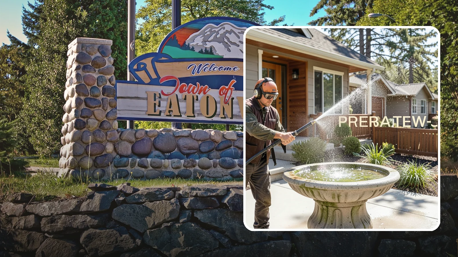 Birdbath Cleaning in Eatonville, Pierce County, WA - We clean birdbaths to clear algae, mineral scale, and grime from the basin and pedestal for a fresh, healthy water feature.