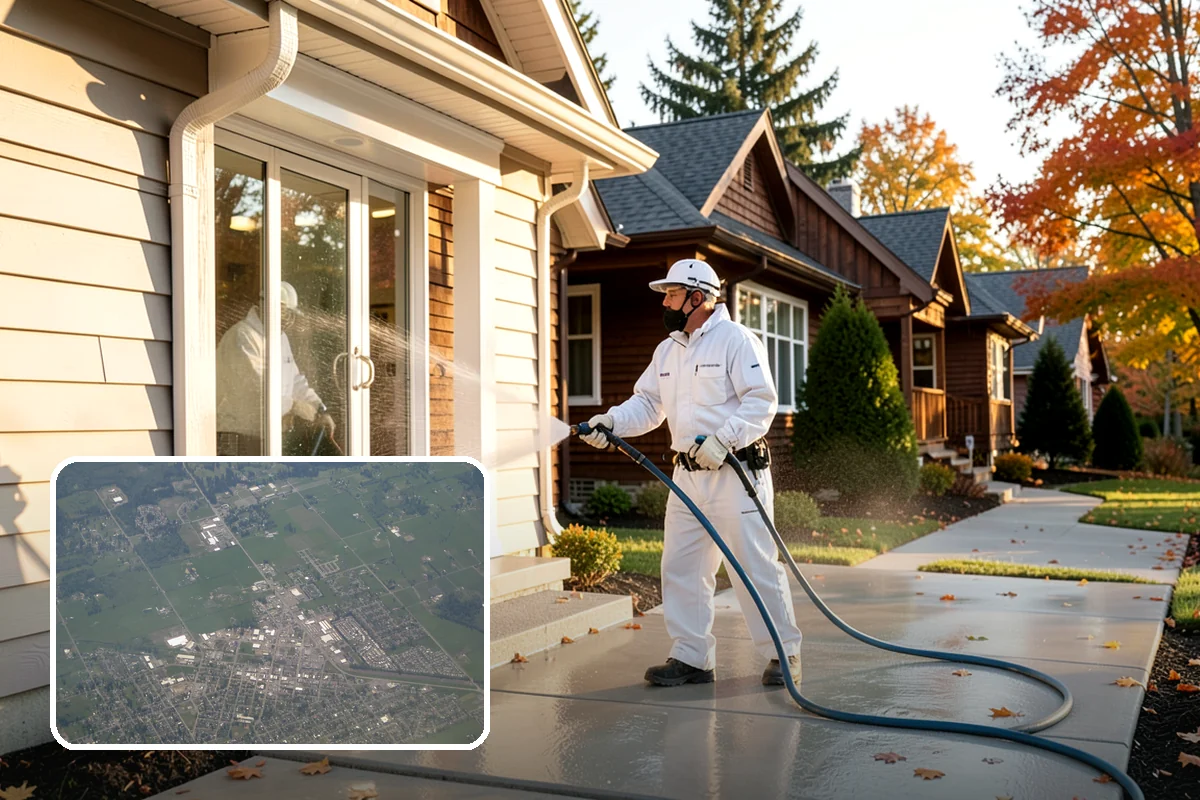 Birdbath Cleaning in Enumclaw, King County, WA - Clears the green algae ring from the basin
