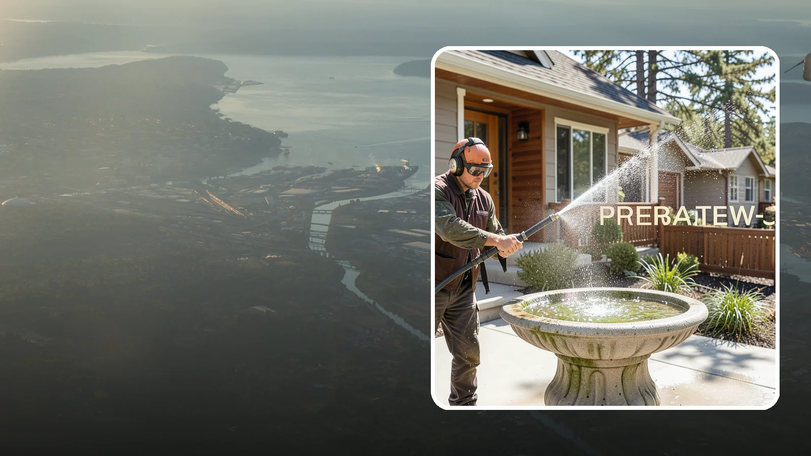 Birdbath Cleaning in Fife, Pierce County, WA - We clean birdbaths to clear algae, mineral scale, and grime from the basin and pedestal for a fresh, healthy water feature.