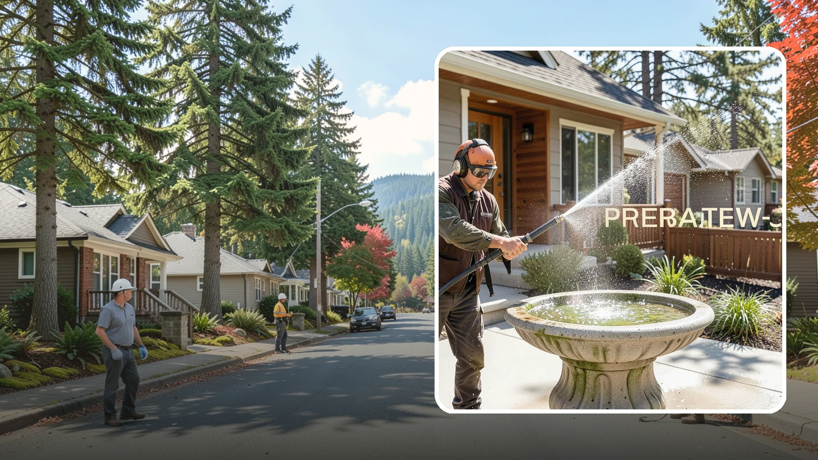 Birdbath Cleaning in Hunts Point, King County, WA - We clean birdbaths to clear algae, mineral scale, and grime from the basin and pedestal for a fresh, healthy water feature.