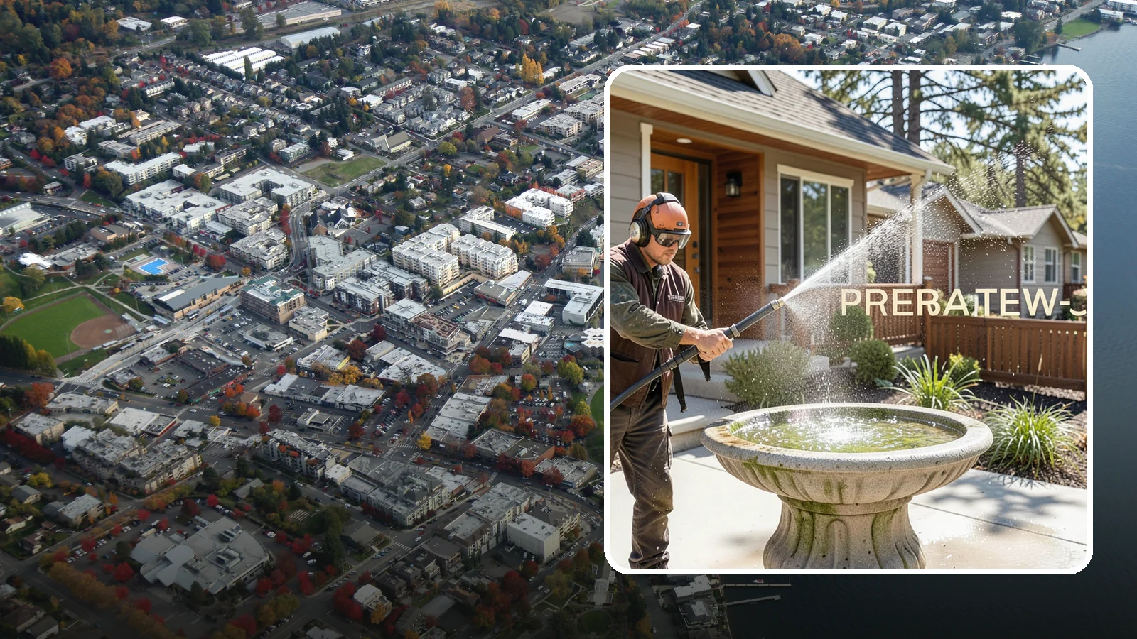 Birdbath Cleaning in Kirkland, King County, WA - We clean birdbaths to clear algae, mineral scale, and grime from the basin and pedestal for a fresh, healthy water feature.