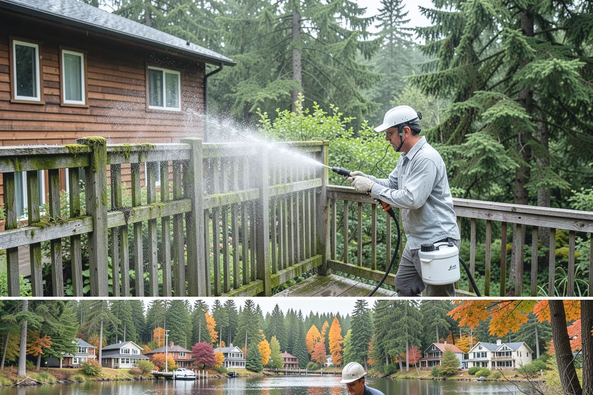 Birdbath Cleaning in La Conner, Skagit County, WA - Clean birdbaths in spring and refresh through summer, when algae grows fastest and birds visit most.