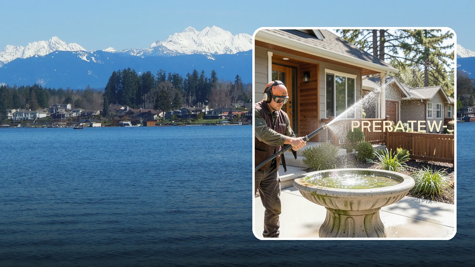 Birdbath Cleaning in Lake Stevens, Snohomish County, WA - We clean birdbaths to clear algae, mineral scale, and grime from the basin and pedestal for a fresh, healthy water feature.