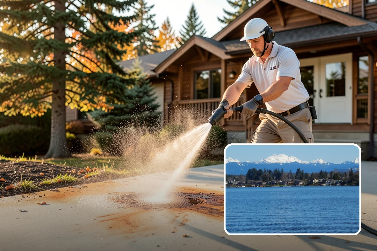 Birdbath Cleaning in Lake Stevens, Snohomish County, WA - Clears the green algae ring from the basin