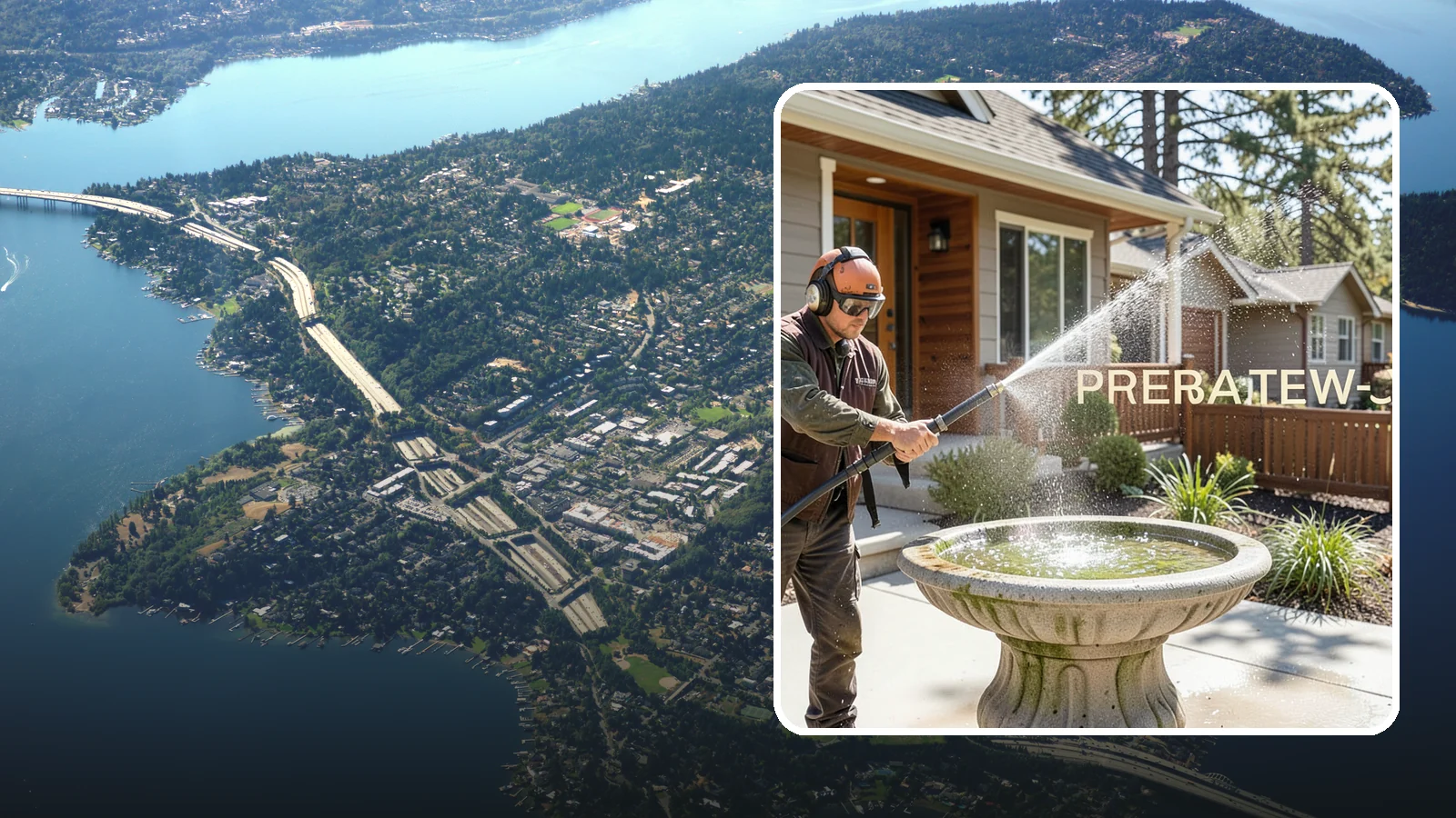 Birdbath Cleaning in Mercer Island, King County, WA - We clean birdbaths to clear algae, mineral scale, and grime from the basin and pedestal for a fresh, healthy water feature.