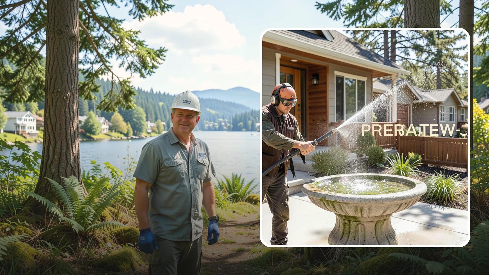 Birdbath Cleaning in Milton, King County, WA - We clean birdbaths to clear algae, mineral scale, and grime from the basin and pedestal for a fresh, healthy water feature.