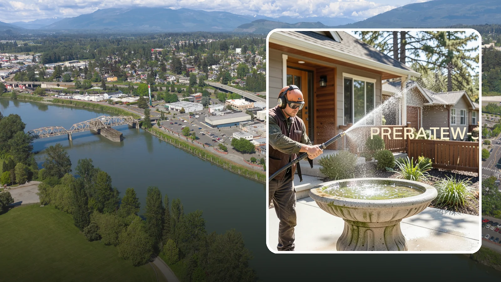 Birdbath Cleaning in Mount Vernon, Skagit County, WA - We clean birdbaths to clear algae, mineral scale, and grime from the basin and pedestal for a fresh, healthy water feature.
