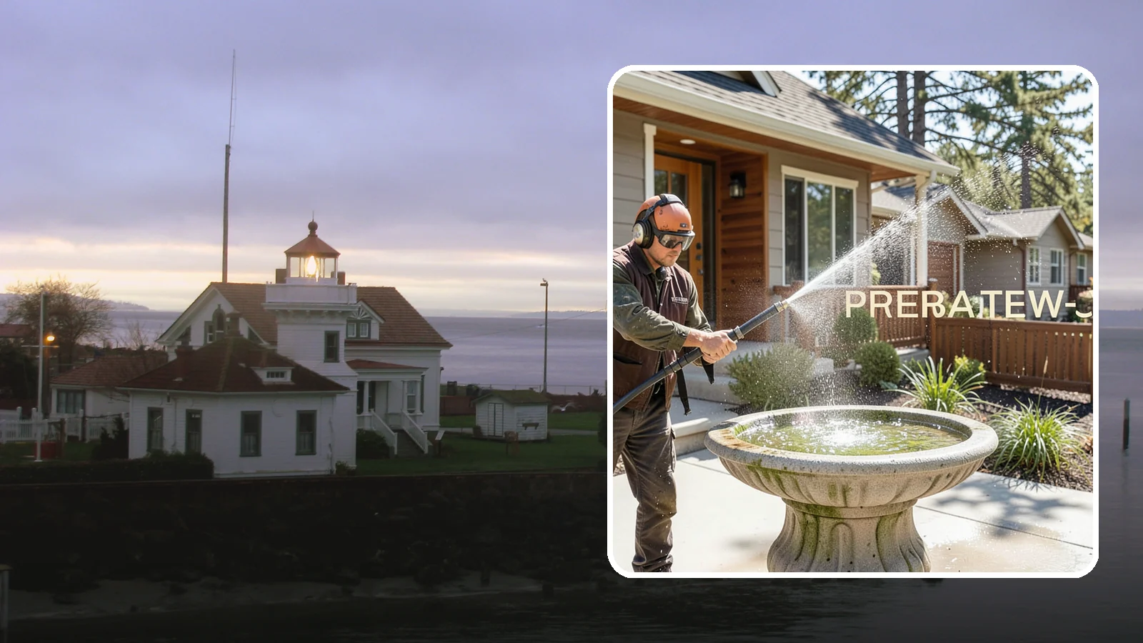 Birdbath Cleaning in Mukilteo, Snohomish County, WA - We clean birdbaths to clear algae, mineral scale, and grime from the basin and pedestal for a fresh, healthy water feature.