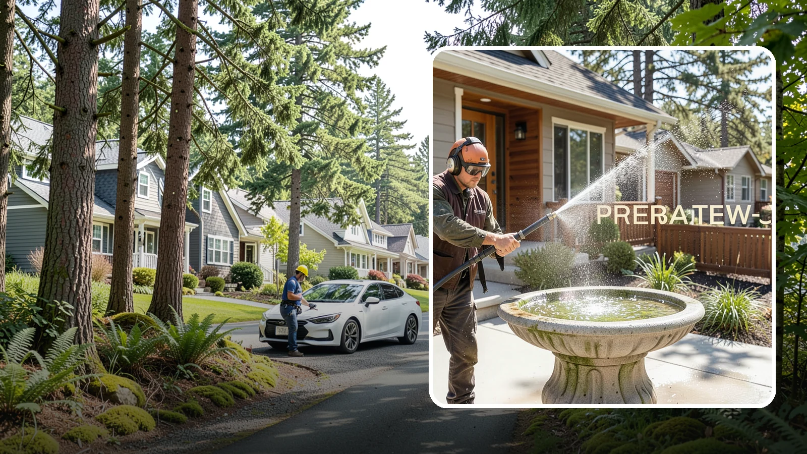 Birdbath Cleaning in Normandy Park, King County, WA - We clean birdbaths to clear algae, mineral scale, and grime from the basin and pedestal for a fresh, healthy water feature.