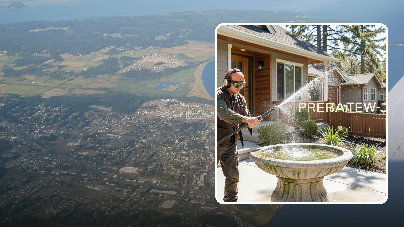 Birdbath Cleaning in Oak Harbor, Island County, WA - We clean birdbaths to clear algae, mineral scale, and grime from the basin and pedestal for a fresh, healthy water feature.