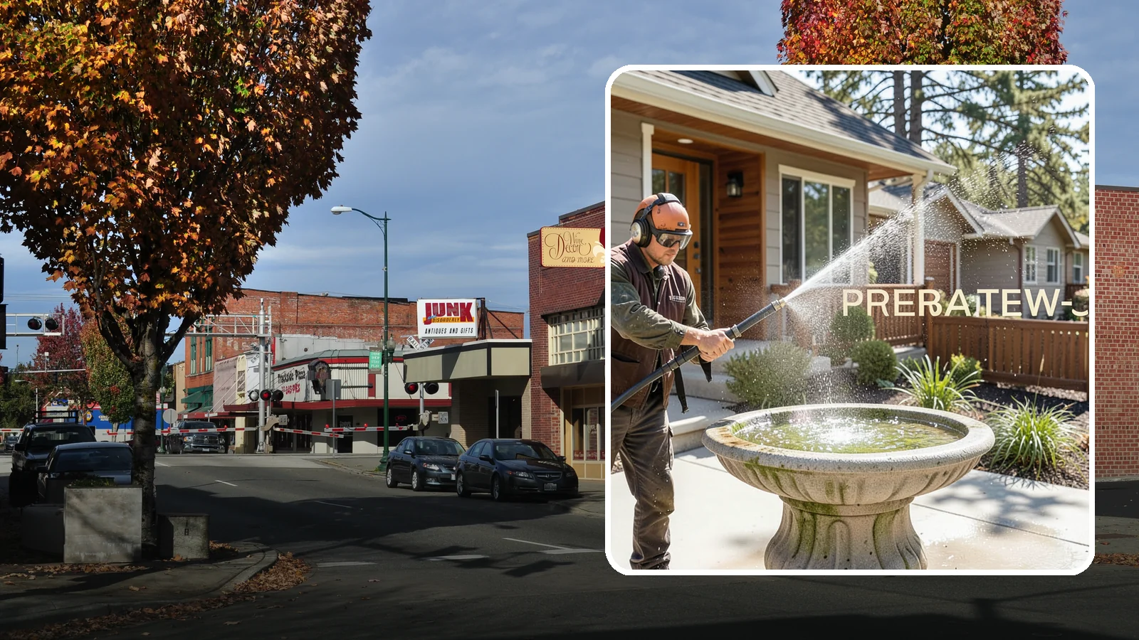 Birdbath Cleaning in Puyallup, Pierce County, WA - We clean birdbaths to clear algae, mineral scale, and grime from the basin and pedestal for a fresh, healthy water feature.