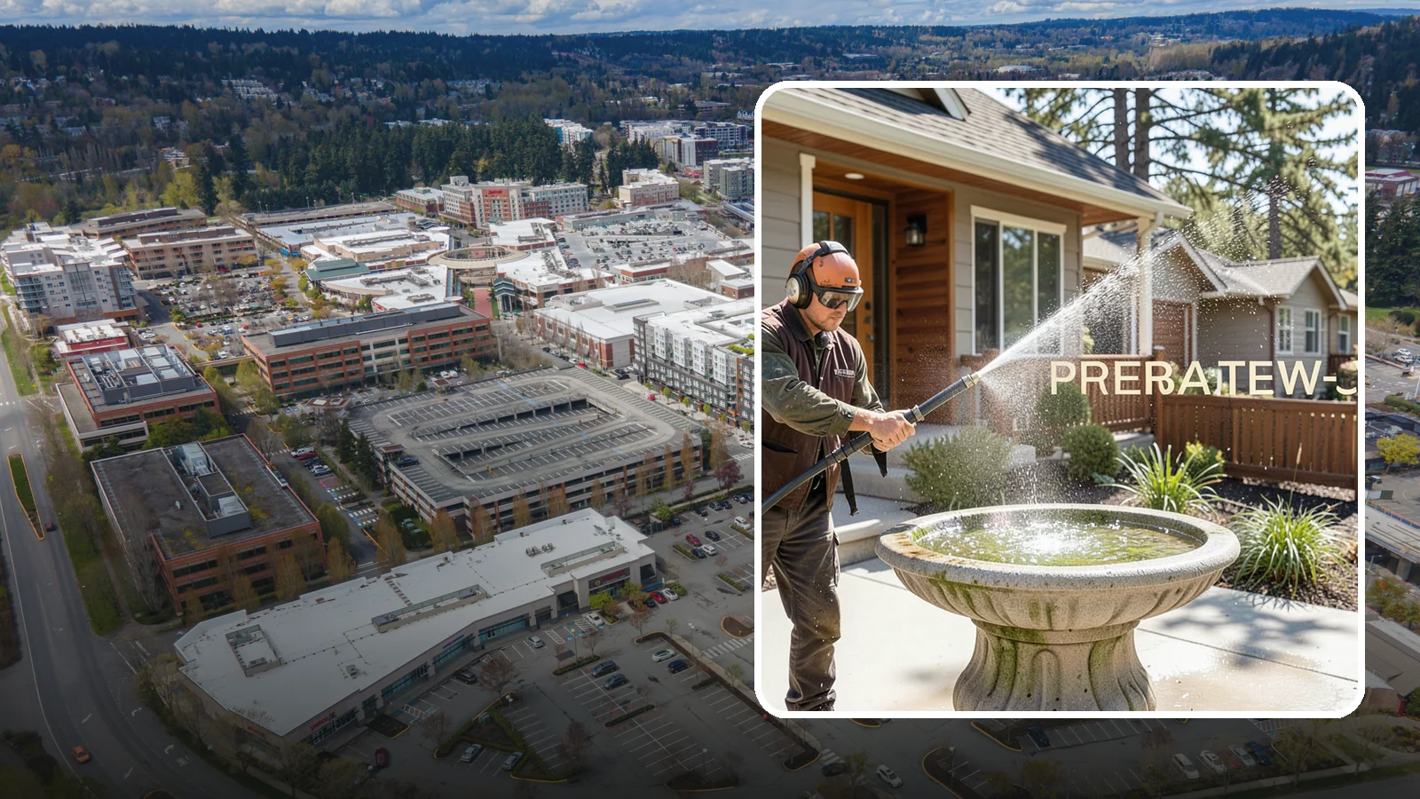 Birdbath Cleaning in Redmond, King County, WA - We clean birdbaths to clear algae, mineral scale, and grime from the basin and pedestal for a fresh, healthy water feature.