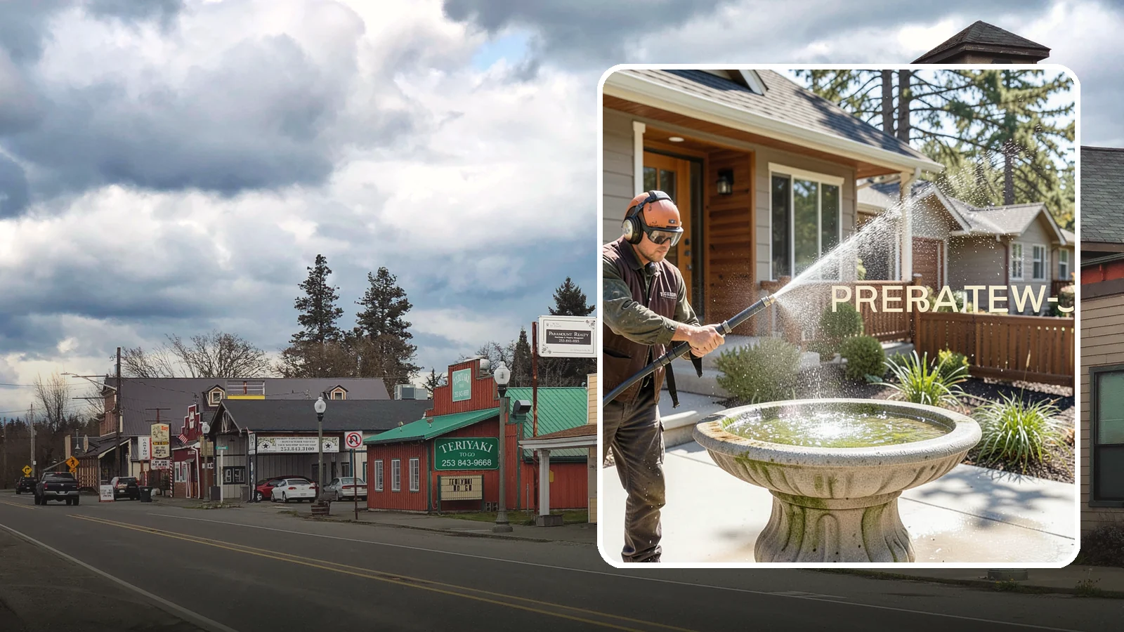 Birdbath Cleaning in Roy, Pierce County, WA - We clean birdbaths to clear algae, mineral scale, and grime from the basin and pedestal for a fresh, healthy water feature.