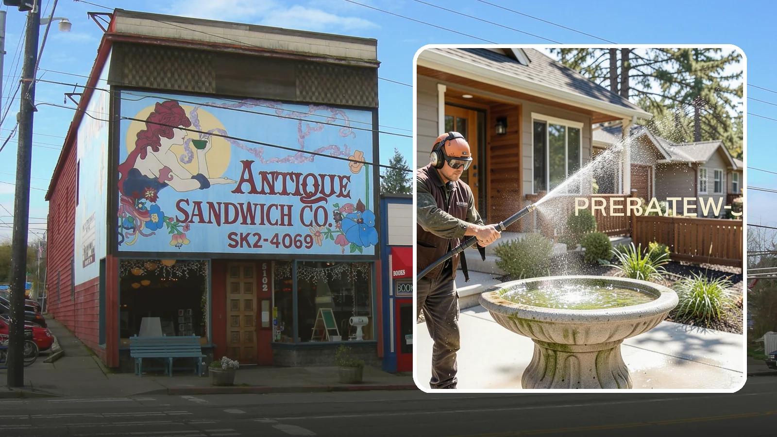 Birdbath Cleaning in Ruston, Pierce County, WA - We clean birdbaths to clear algae, mineral scale, and grime from the basin and pedestal for a fresh, healthy water feature.