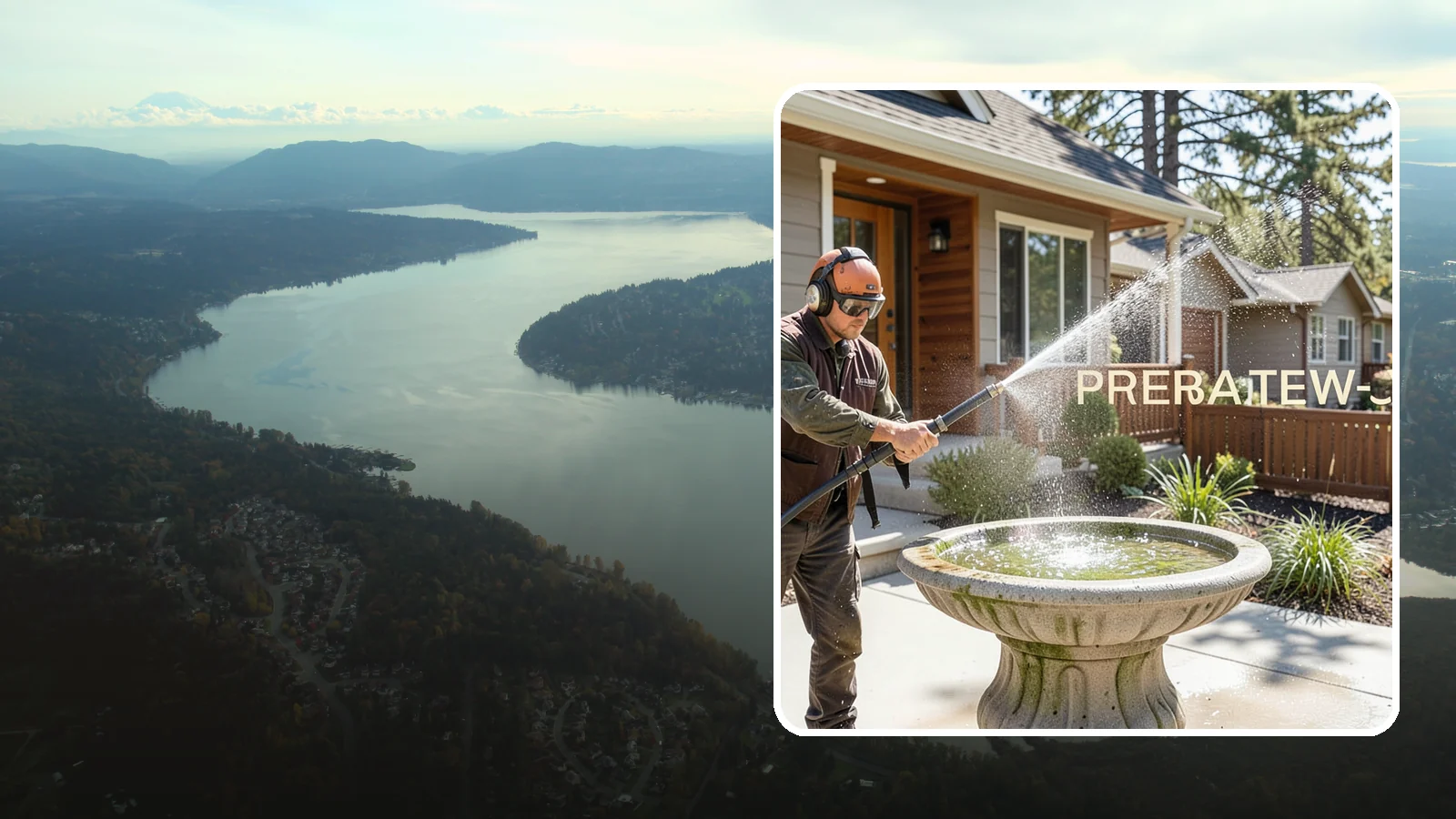 Birdbath Cleaning in Sammamish, King County, WA - We clean birdbaths to clear algae, mineral scale, and grime from the basin and pedestal for a fresh, healthy water feature.