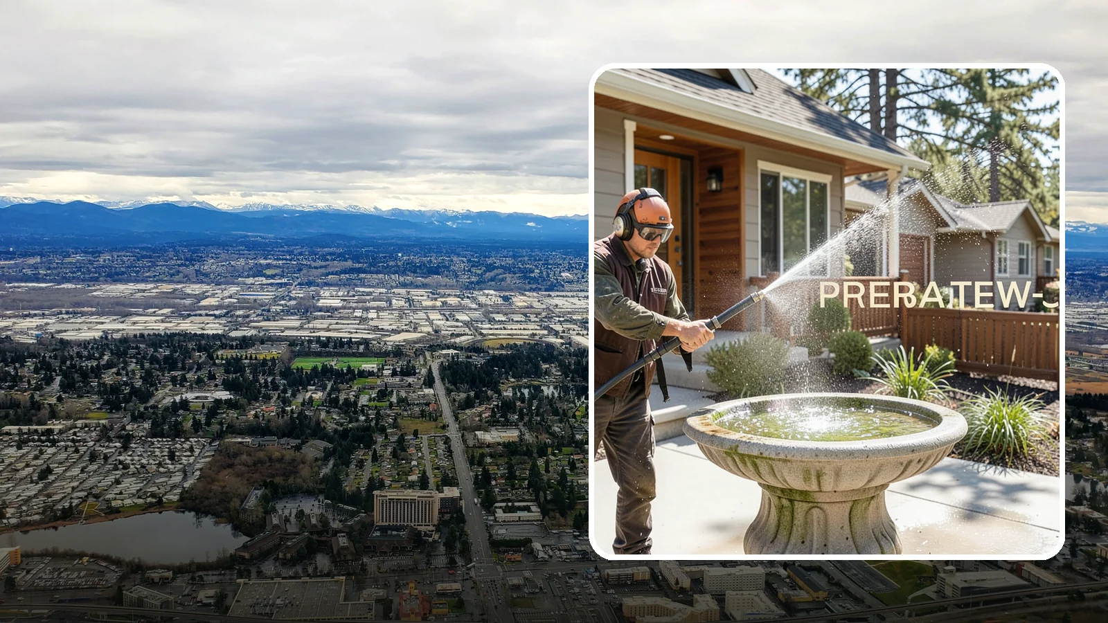 Birdbath Cleaning in SeaTac, King County, WA - We clean birdbaths to clear algae, mineral scale, and grime from the basin and pedestal for a fresh, healthy water feature.