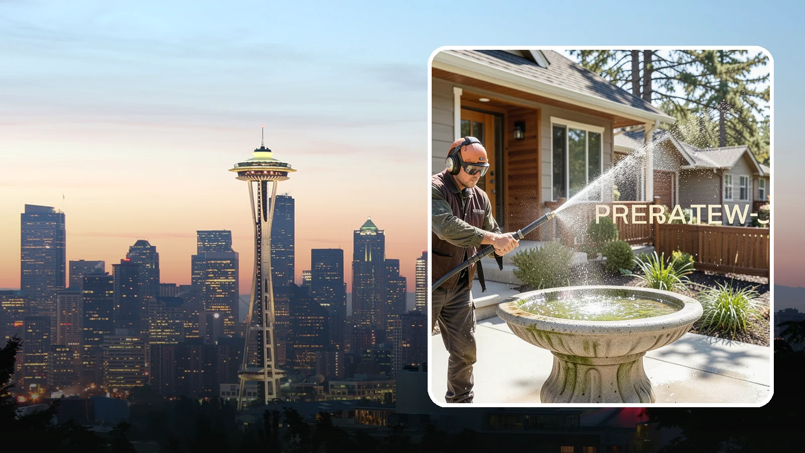 Birdbath Cleaning in Seattle, King County, WA - We clean birdbaths to clear algae, mineral scale, and grime from the basin and pedestal for a fresh, healthy water feature.