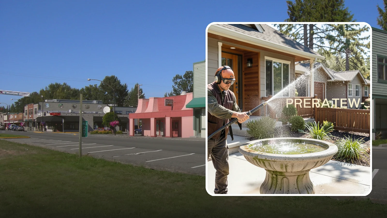 Birdbath Cleaning in Snoqualmie, King County, WA - We clean birdbaths to clear algae, mineral scale, and grime from the basin and pedestal for a fresh, healthy water feature.
