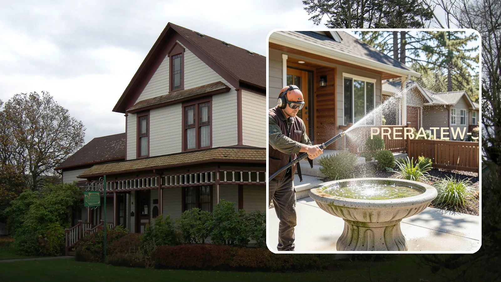 Birdbath Cleaning in Sumner, Pierce County, WA - We clean birdbaths to clear algae, mineral scale, and grime from the basin and pedestal for a fresh, healthy water feature.