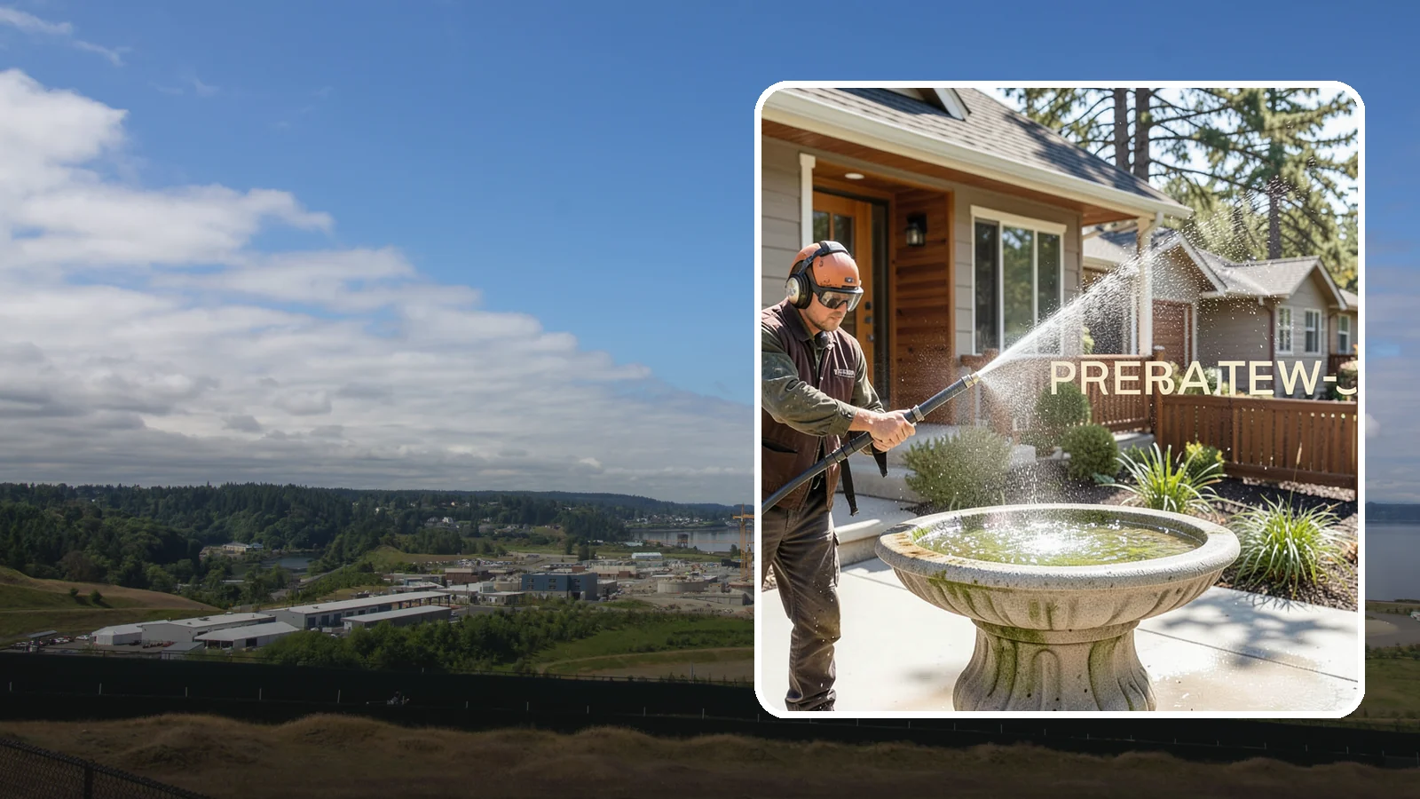 Birdbath Cleaning in University Place, Pierce County, WA - We clean birdbaths to clear algae, mineral scale, and grime from the basin and pedestal for a fresh, healthy water feature.