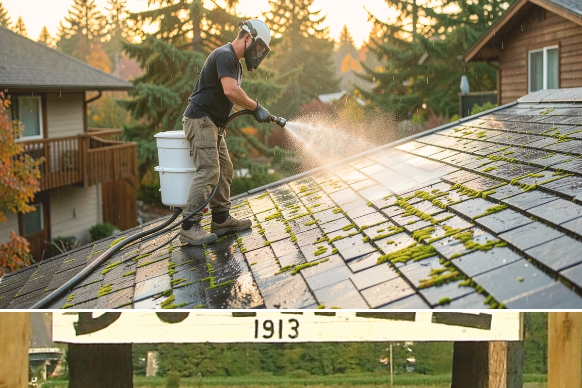 Block Wall Cleaning in Duvall, King County, WA - Summer is preferable because dry block accepts treatment more evenly and efflorescence is easier to resolve when the wall is not...