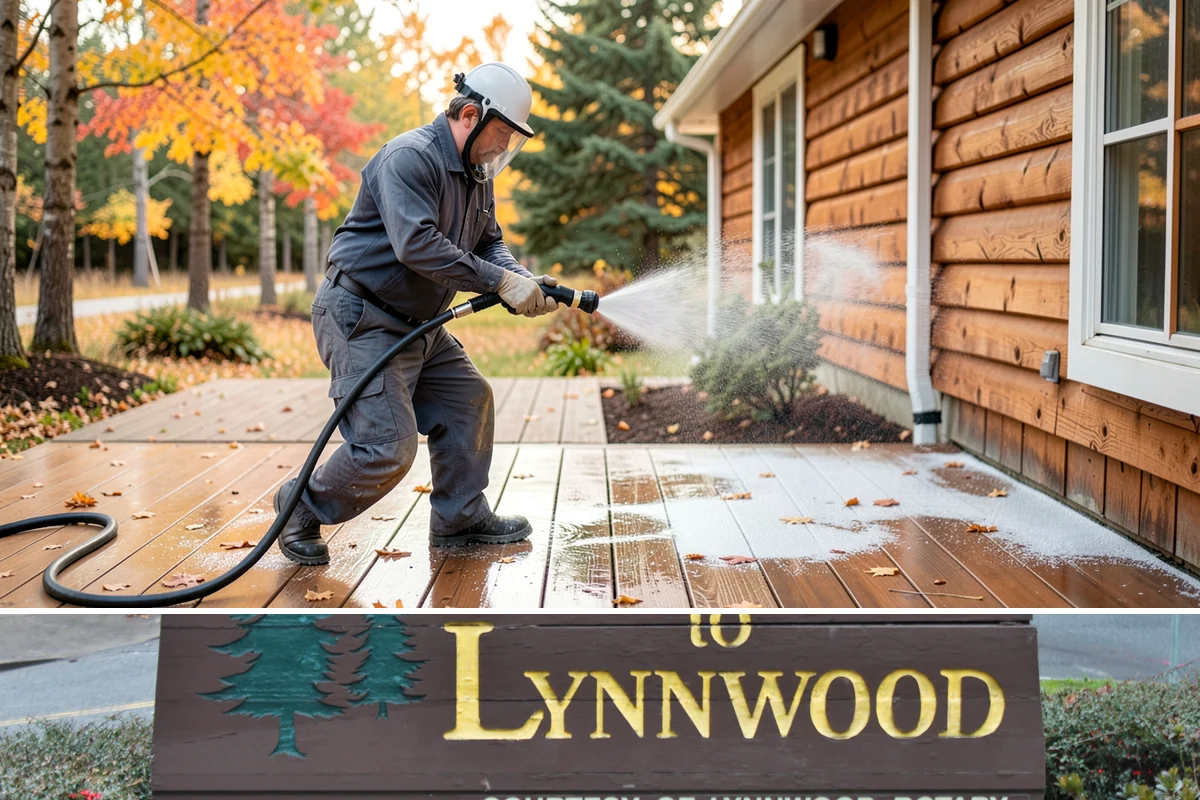 Block Wall Cleaning in Lynnwood, Snohomish County, WA - Summer is preferable because dry block accepts treatment more evenly and efflorescence is easier to resolve when the wall is not...