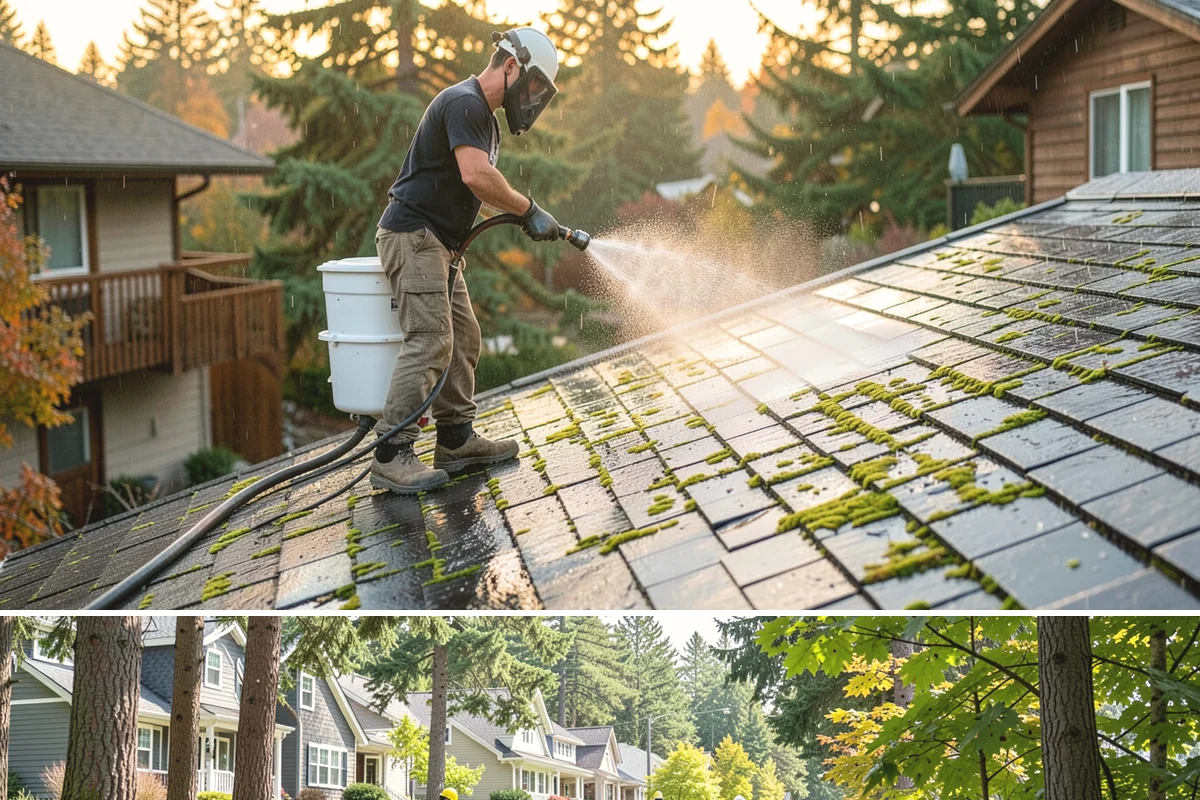 Block Wall Cleaning in Normandy Park, King County, WA - Summer is preferable because dry block accepts treatment more evenly and efflorescence is easier to resolve when the wall is not...