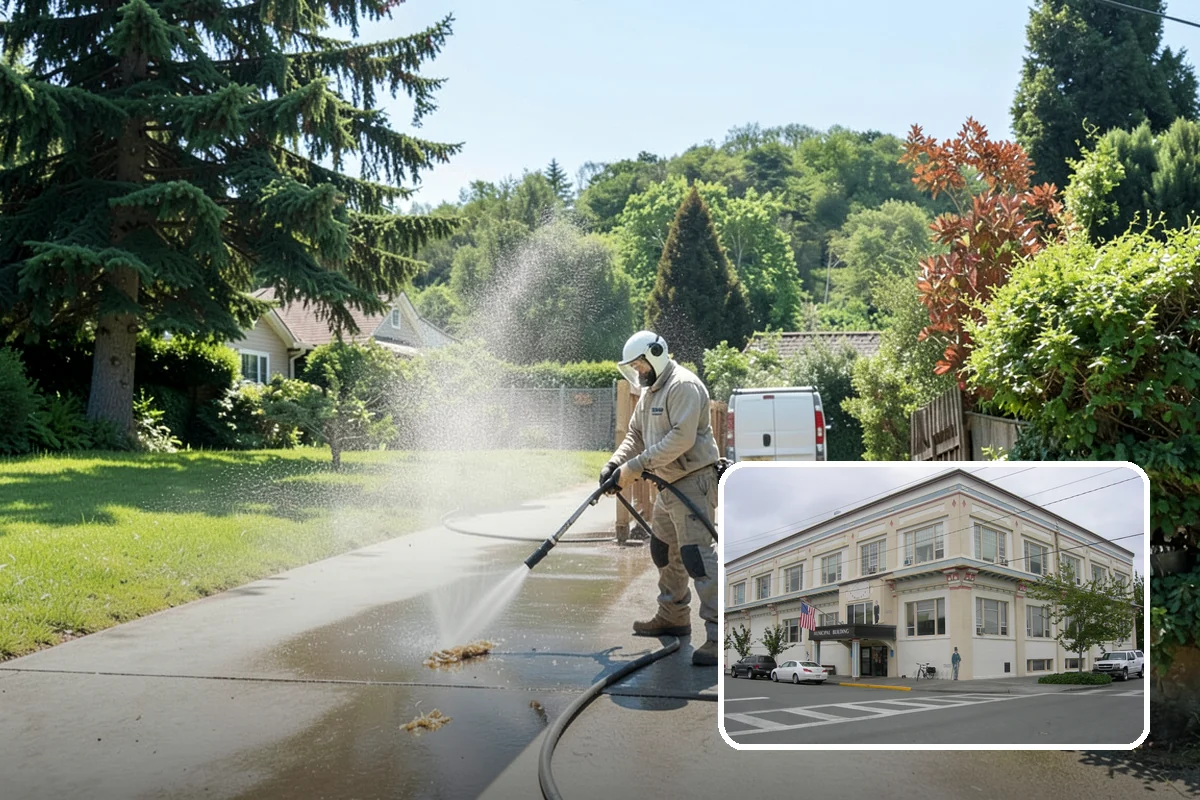Boat Dock Cleaning in Anacortes, Skagit County, WA - Removes dangerously slick algae from decking