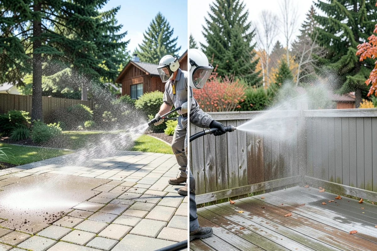 Boat Dock Cleaning in Arlington, Snohomish County, WA - Inspect decking material and note slick zones