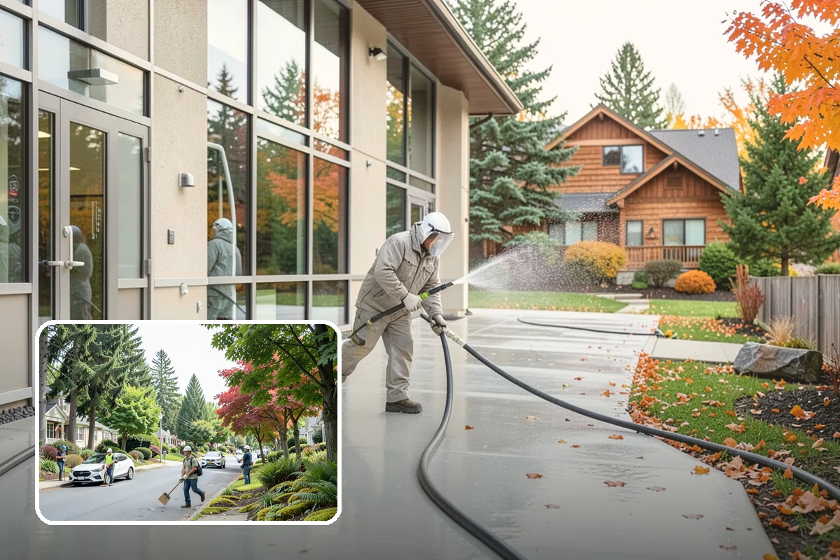 Boat Dock Cleaning in Beaux Arts Village, King County, WA - Removes dangerously slick algae from decking