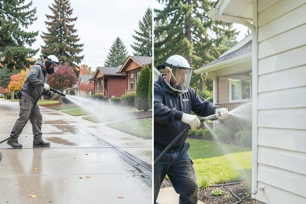 Boat Dock Cleaning in Beaux Arts Village, King County, WA - Inspect decking material and note slick zones