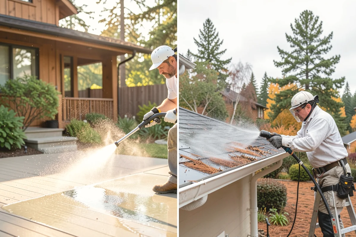 Boat Dock Cleaning in Burlington, Skagit County, WA - Inspect decking material and note slick zones