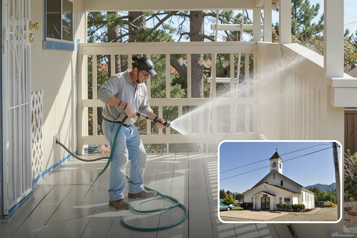 Boat Dock Cleaning in Concrete, Skagit County, WA - Removes dangerously slick algae from decking