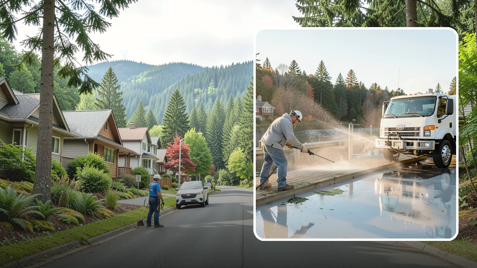 Boat Dock Cleaning in Darrington, Snohomish County, WA - We clean boat docks across Washington waterfronts to remove slick algae, moss, and waterline grime.