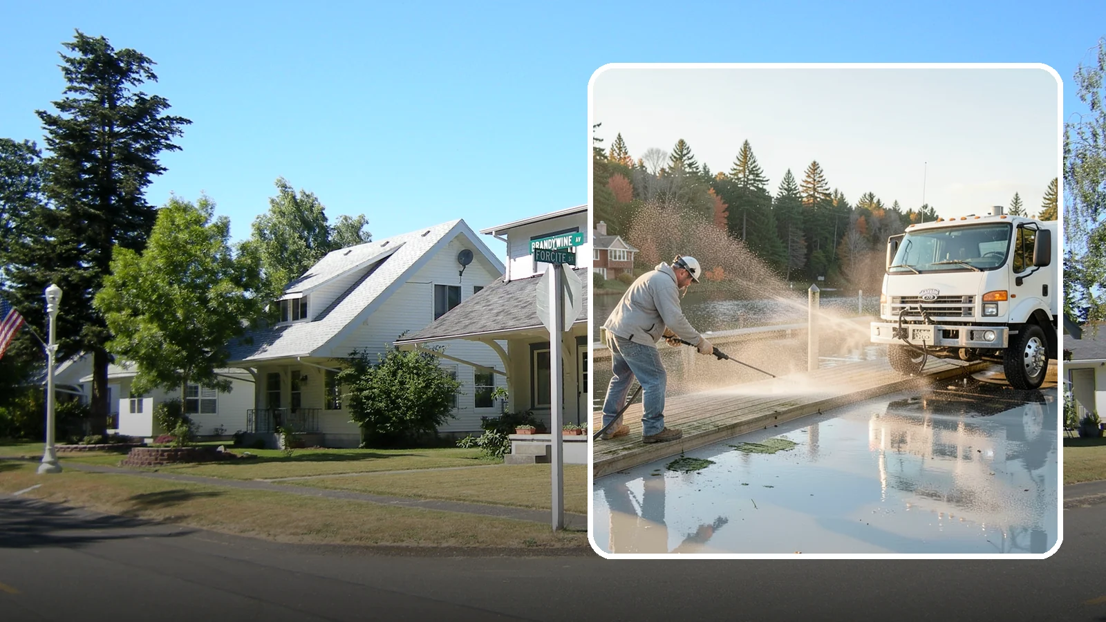 Boat Dock Cleaning in DuPont, Pierce County, WA - We clean boat docks across Washington waterfronts to remove slick algae, moss, and waterline grime.