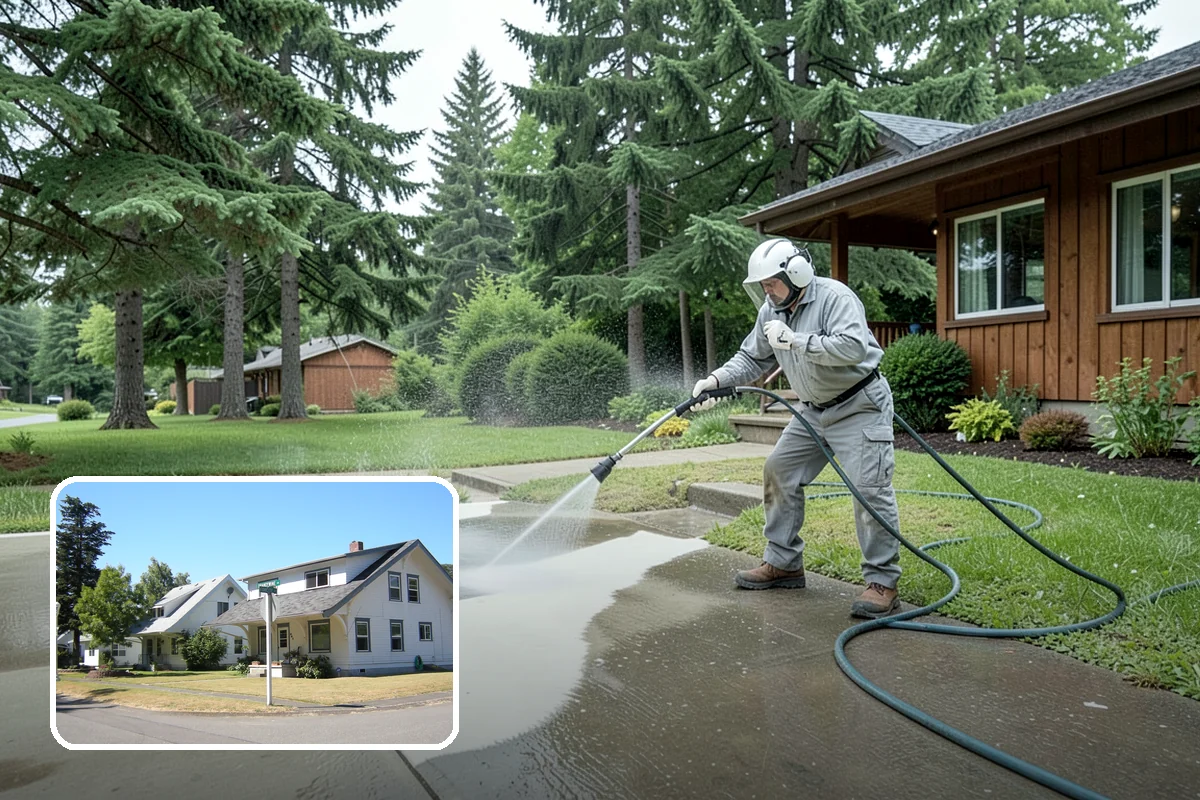 Boat Dock Cleaning in DuPont, Pierce County, WA - Removes dangerously slick algae from decking