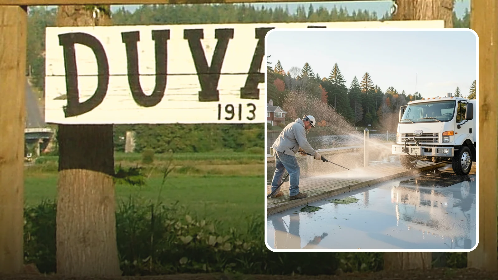 Boat Dock Cleaning in Duvall, King County, WA - We clean boat docks across Washington waterfronts to remove slick algae, moss, and waterline grime.