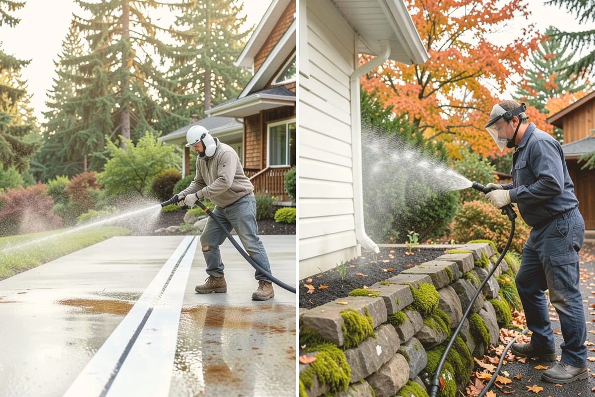 Boat Dock Cleaning in Eatonville, Pierce County, WA - Inspect decking material and note slick zones