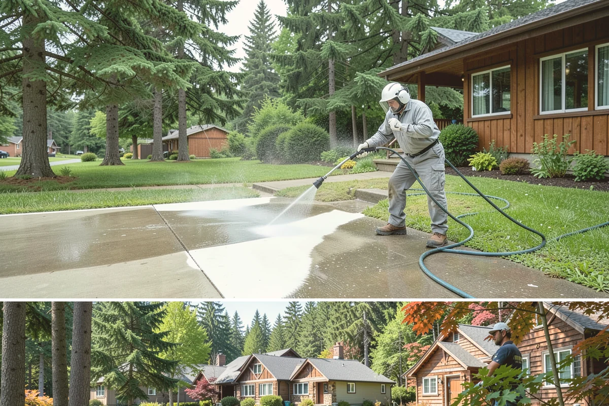 Boat Dock Cleaning in Edgewood, Pierce County, WA - Docks are best cleaned in late spring ahead of boating season, with a fall touch-up to clear summer algae buildup.