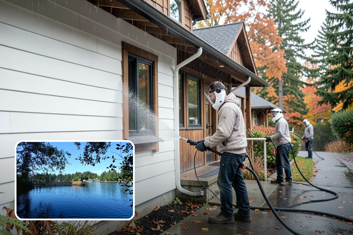 Boat Dock Cleaning in Federal Way, King County, WA - Removes dangerously slick algae from decking