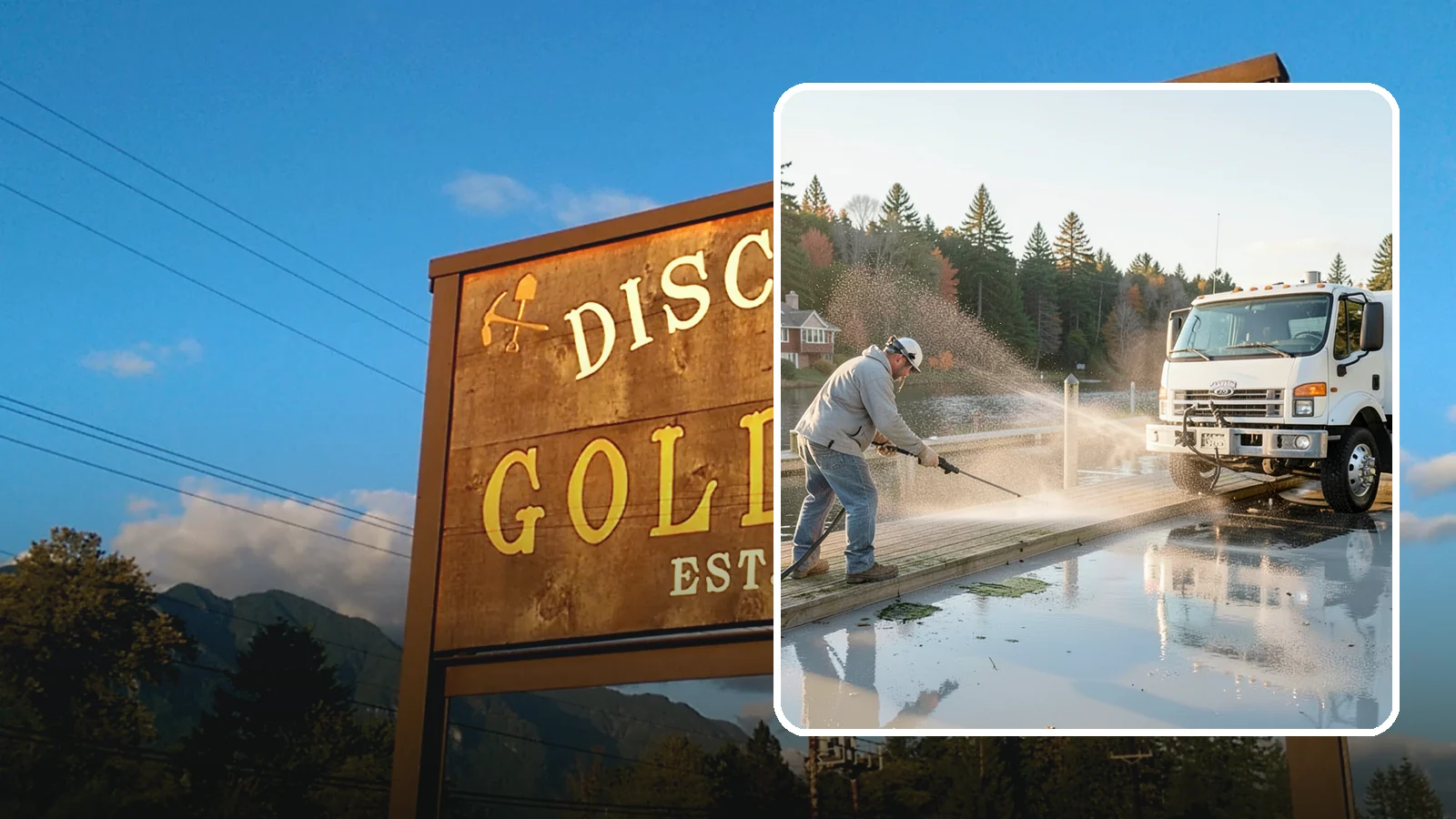 Boat Dock Cleaning in Gold Bar, Snohomish County, WA - We clean boat docks across Washington waterfronts to remove slick algae, moss, and waterline grime.