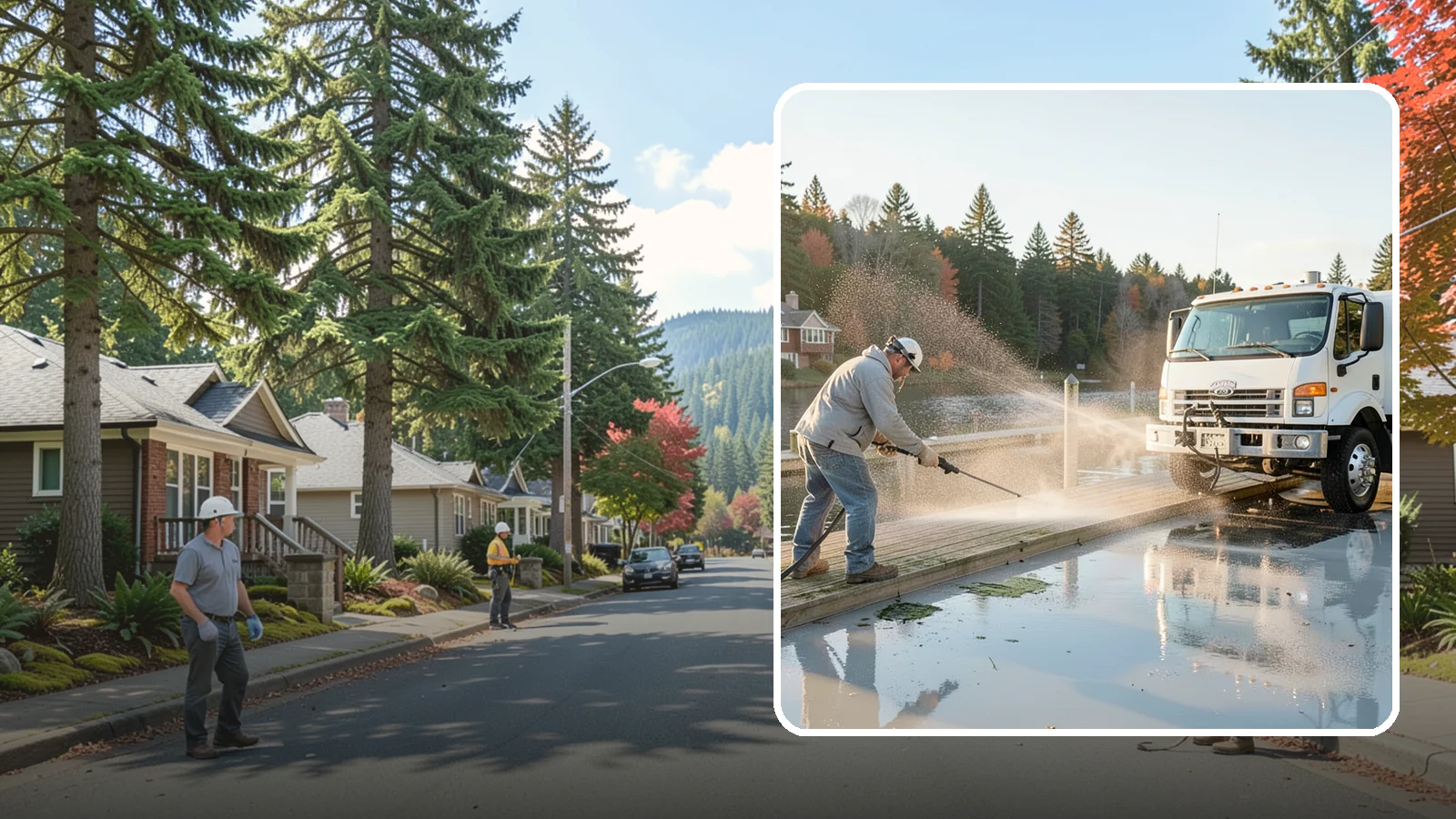 Boat Dock Cleaning in Hunts Point, King County, WA - We clean boat docks across Washington waterfronts to remove slick algae, moss, and waterline grime.