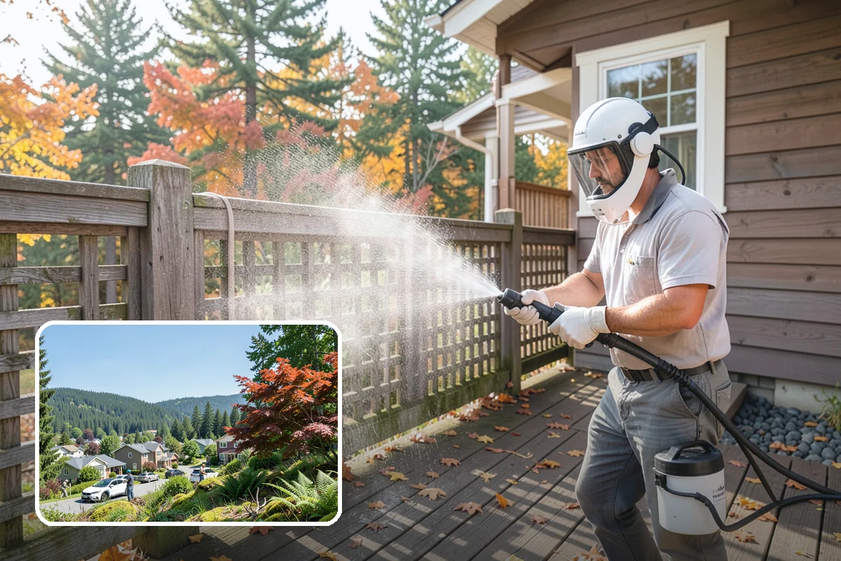 Boat Dock Cleaning in Index, Snohomish County, WA - Removes dangerously slick algae from decking