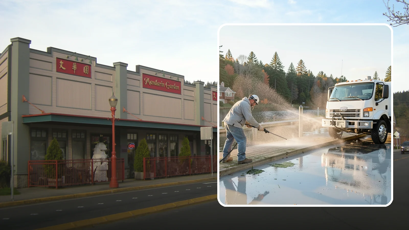 Boat Dock Cleaning in Issaquah, King County, WA - We clean boat docks across Washington waterfronts to remove slick algae, moss, and waterline grime.
