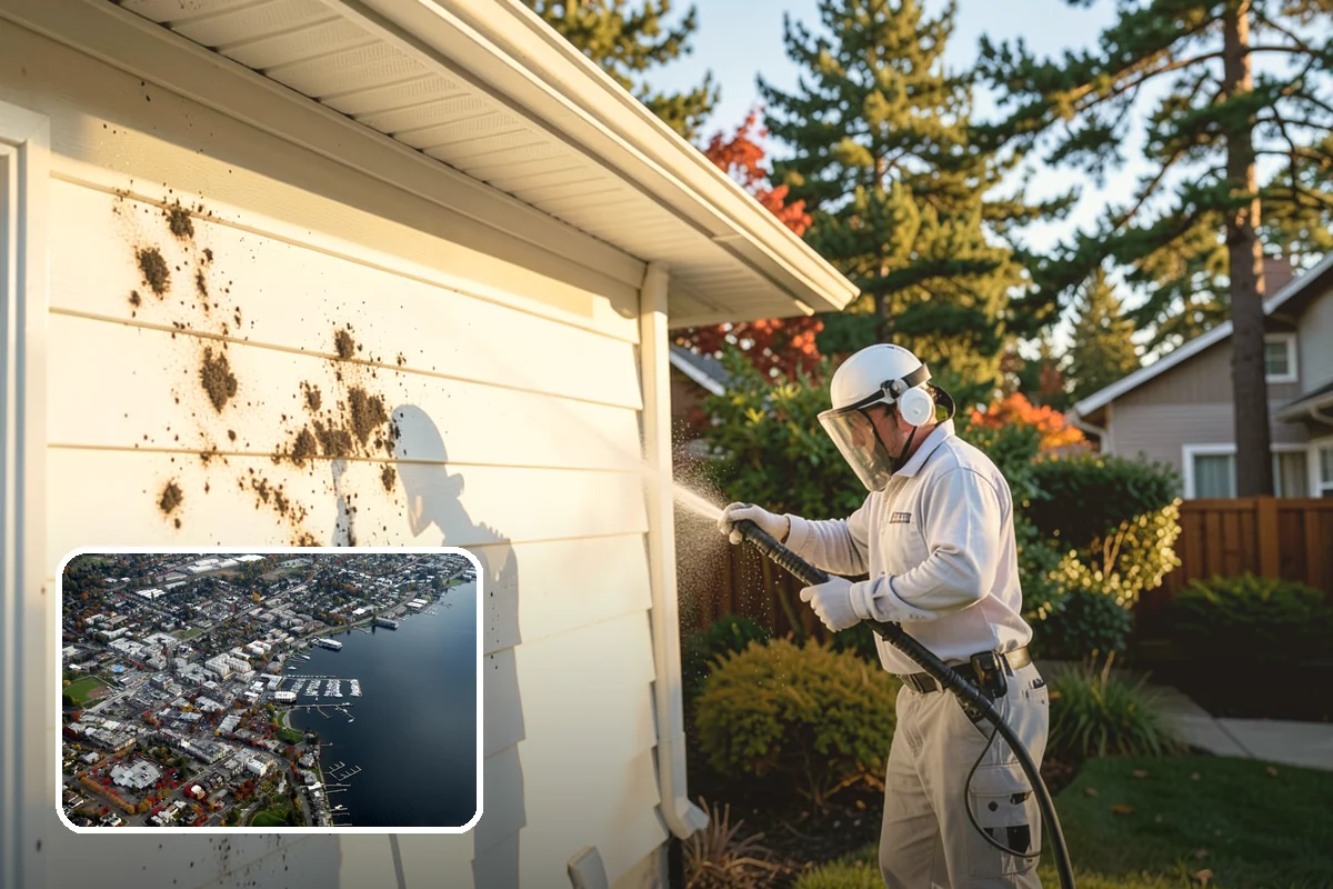 Boat Dock Cleaning in Kirkland, King County, WA - Removes dangerously slick algae from decking