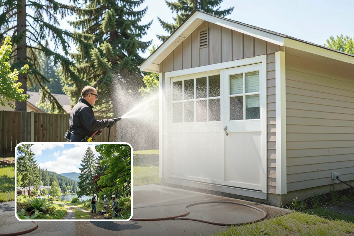 Boat Dock Cleaning in Lake Forest Park, King County, WA - Removes dangerously slick algae from decking