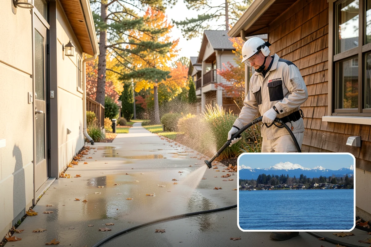 Boat Dock Cleaning in Lake Stevens, Snohomish County, WA - Removes dangerously slick algae from decking