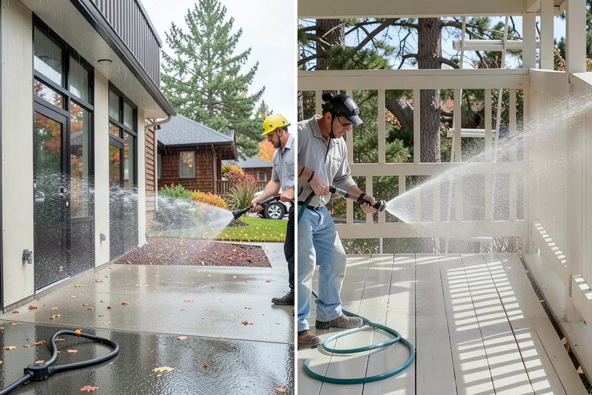 Boat Dock Cleaning in Maple Valley, King County, WA - Inspect decking material and note slick zones