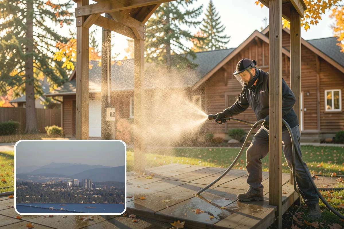 Boat Dock Cleaning in Medina, King County, WA - Removes dangerously slick algae from decking