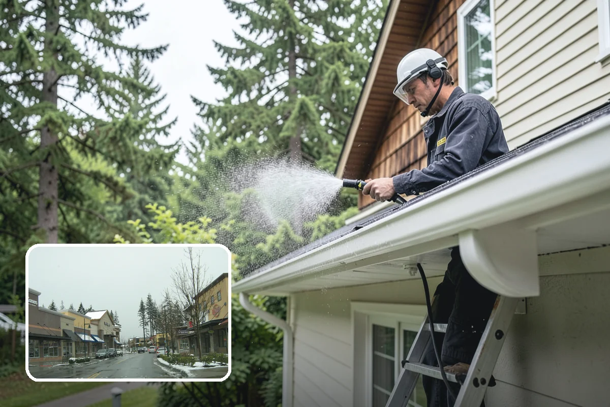 Boat Dock Cleaning in Mill Creek, Snohomish County, WA - Removes dangerously slick algae from decking